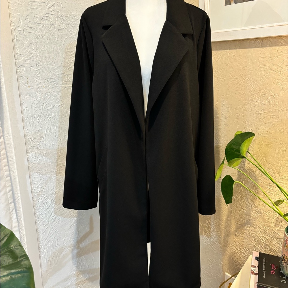 Black lightweight blazer/Jacket